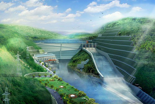 龙南老挝南塔河1号水电站项目
